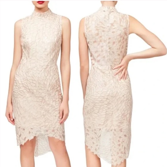 Betsey Johnson Dresses & Skirts - BETSEY JOHNSON SEQUIN HIGH NECK COCKTAIL DRESS